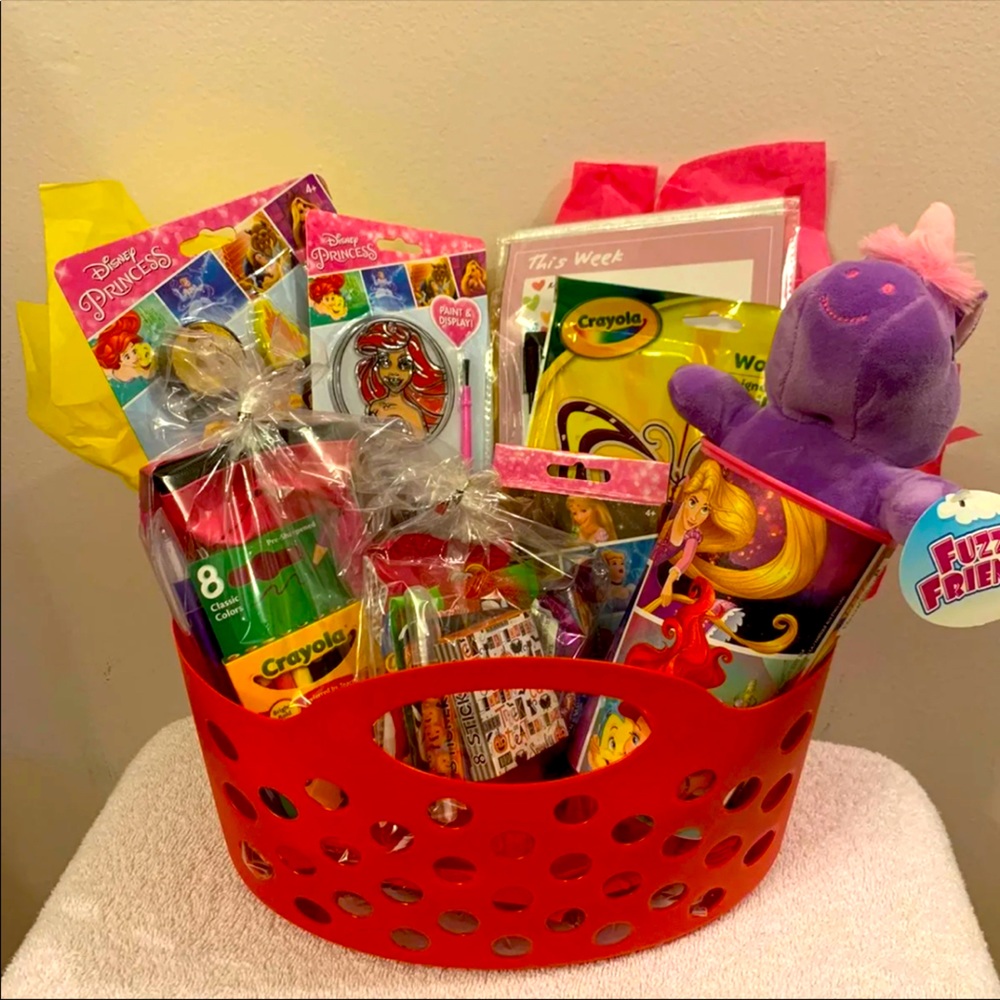 Random Disney Princess Basket Bundle.